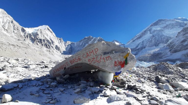 Sleep at Everest Base Camp